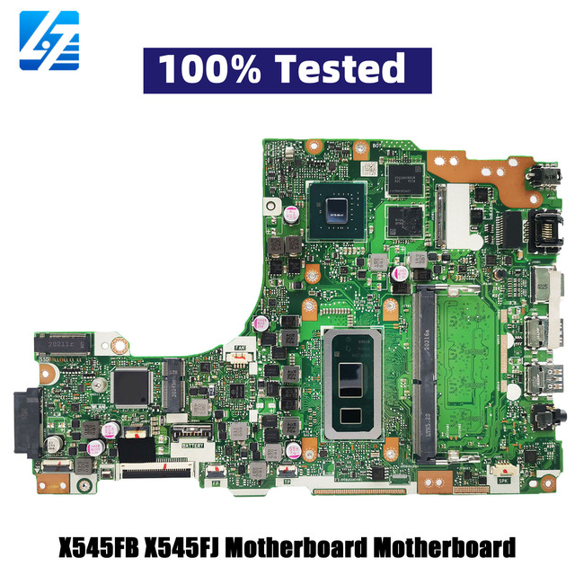 X545FB Laptop Motherboard for ASUS VivoBook X545F X545FB X545FJ Notebook Mainboard With 10th Gen I3 I5 I7 Tests OK Fast Shipping