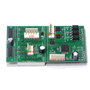 Carte de contrôle numérique USB à vibrations en plastique pour pistolet de jeu Alien <span class=keywords><strong>War</strong></span>, accessoires et pièces de machine de tir simulé - Product Image 5