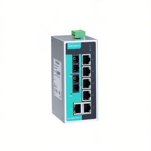 Moxa EDS-208A-MM-SC สวิตช์อีเธอร์เน็ตอุตสาหกรรมแบบไม่ต้องจัดการ 8 พอร์ต สำหรับติดตั้งบนราง DIN - Product Image 2