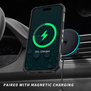 OMEVE pour <span class=keywords><strong>iPhone</strong></span> 17 Pro Max étui magnétique de qualité <span class=keywords><strong>militaire</strong></span> étui de protection contre les chutes pour <span class=keywords><strong>iPhone</strong></span> 16 Pro Max 17 Air 16e 15 Plus 14 Pro - Product Image 4