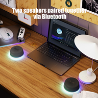 Budi 7 Lights Dual 1 Inch Speaker Bluetooth Nirkabel Luar Ruangan Berdaya Tinggi untuk Panggung Besar, Karaoke, dan Pesta