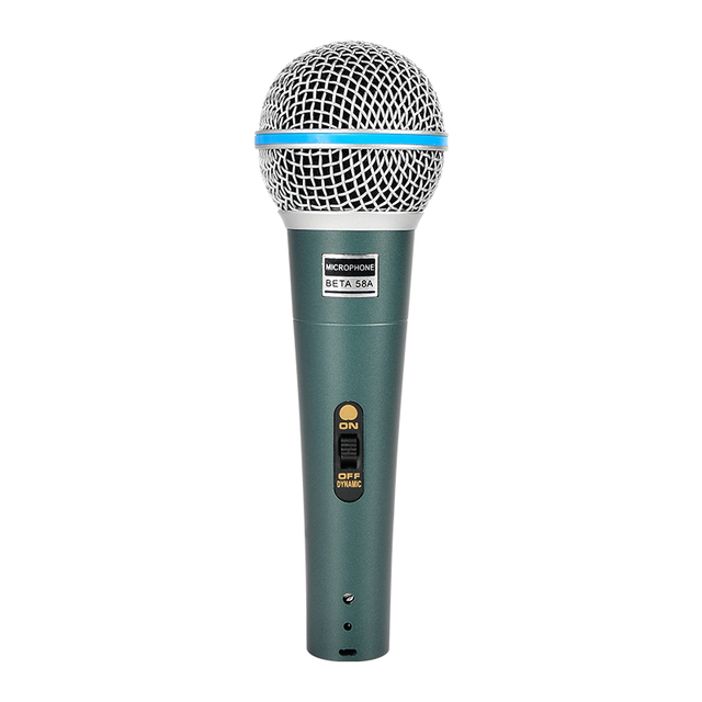 High Quality Professional Dynamic Beta Handheld Microphone Portable Metal Wire