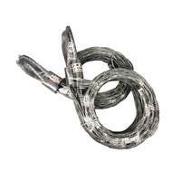 Manchon de tirage de câble flexible en treillis métallique galvanisé