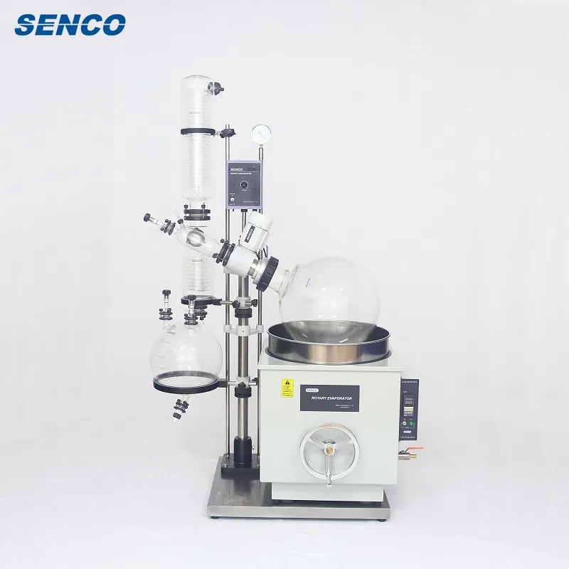 SENCO R5005KB certificado com ISO, evaporador giratório 50L do vácuo da grande escala do CE para o uso solvente da recuperação