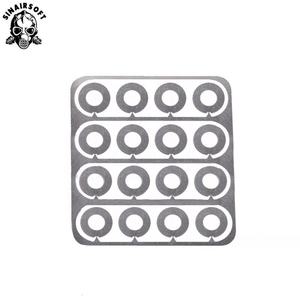 Sinairsoft 48 pièces de plaquettes de réglage de précision en acier inoxydable pour boîte de vitesses AEG 0,1 mm 0,2 mm 0,3 mm - Product Image 4