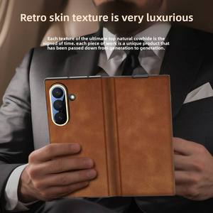 เคสแบบพับบางเฉียบสุดหรูสำหรับ Samsung ZFold7 ป้องกันเต็มจอ รองรับหน้าจอพับได้ ใช้ได้กับเคส Galaxy ZFold7 - Product Image 2