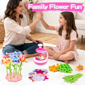 Kit de Manualidades para Hacer tu Propio Ramo de Flores con Flores de Fieltro Reutilizables, Regalo de Arte y Manualidades para Niñas, Kit de Manualidades de Flores para Niños - Product Image 3