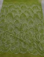 Nouvelle Arrivée 2026 Tissu de Mariée en Tulle Perlé Brodé de Perles et de Paillettes pour Robe de Mariage de Luxe pour Femme