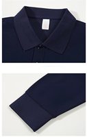 Polo Goldtex décontracté en polyester à manches longues, coupe classique, pour le quotidien printemps-automne