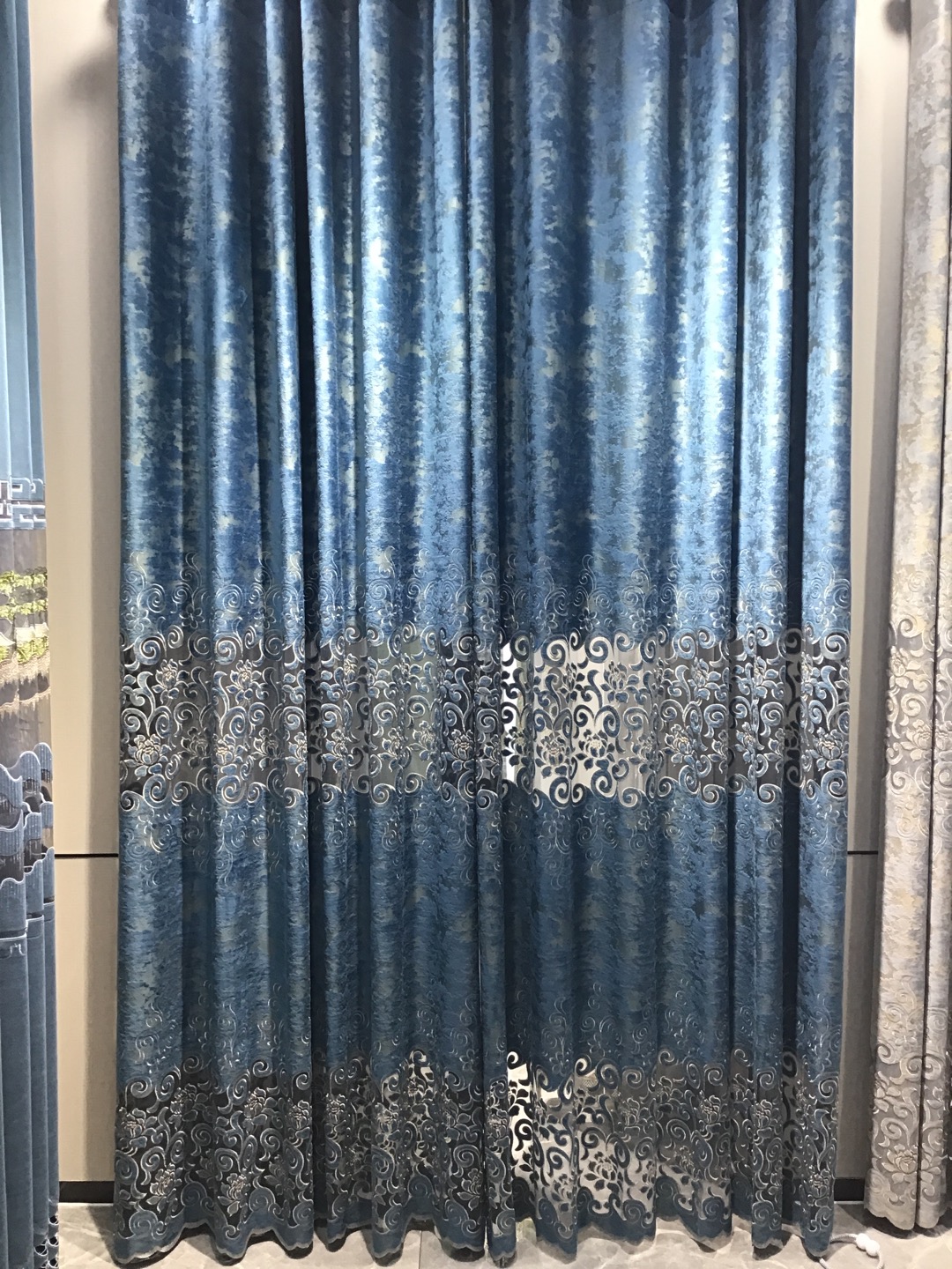 Tenda 1 pannello - blu