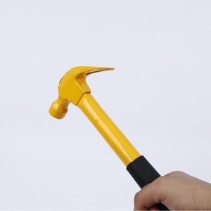 Martillo pequeño con mango de madera, mango corto, cabeza redonda, mini martillo de acero con alto contenido de carbono, martillo para el hogar - Product Image 4