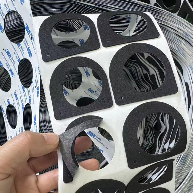 Custom Die Cut Shapes Superior Quality EVA Foam Insulation Single-Sided or Double-Sided Acrylic Adhesive Sticker Gasket