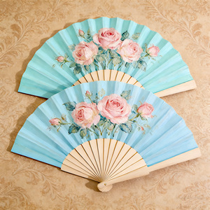 Fabricante de abanicos plegables españoles personalizados. Palitos de madera/plástico seguros. Muestreo de Lotes Pequeños y Venta al por Mayor Disponibles - Product Image 6