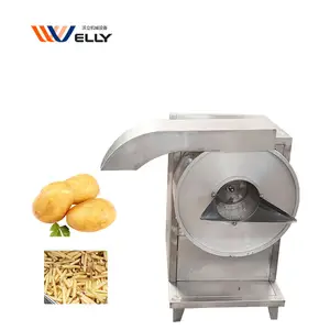 Industrial Turnip Carrot Potatoes Chips Cutting Machine French Fries Carrot Sticks Cutter Machine For Export