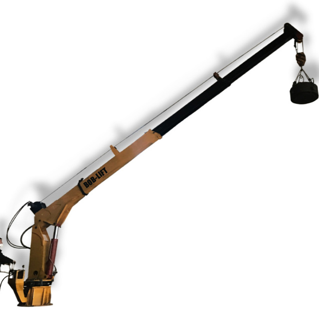 Bob-Lift Quick-setup 6.3 Ton Marine Telescopic Boom Crane for Construction