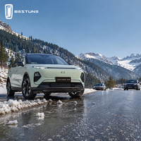 Оптовая продажа FAW Bestune JOYEE S08, 210 км, новый энергетический электрический внедорожник, левый руль, 5 дверей, с кожаным рулевым колесом, 4-местный электромобиль