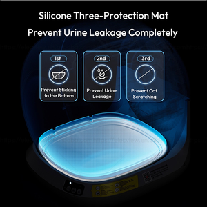 Hộp vệ sinh tự động cho mèo Elecpet 78L, điều khiển bằng ứng dụng Tuya, tích hợp cảm biến radar, robot vệ sinh tự động cho mèo - Product Image 4