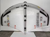 Nouvel Arrivage GY KW06 Noir 5m Aile d'hydrofoil en carbone pour SUP gonflable, Protection UV, Résistant aux déchirures, avec sac gonflable, pour Kite Surf