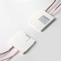 Contrôleur tactile LED personnalisable pour miroir de salle de bain, interrupteur tactile à intensité variable avec activation/déactivation automatique