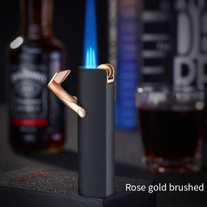 Gas Pemantik Api Tinggi Antik Vendor dengan Pemotong Rokok - Product Image 6