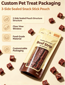 Pellicola in Rotolo per Confezioni Personalizzate di Snack per Gatti, Produzione Diretta in Fabbrica - Product Image 2