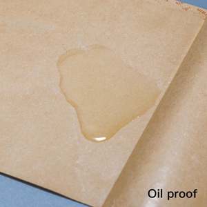 Custom Logo and Size Greaseproof Take-Away Food <b>Wrapping</b> <b>Paper</b> Bag Greaseproof <b>Paper</b> & Paperboards Product - Product Image 5