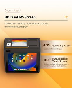 Terminal de point de vente intelligent Android D3-Mini avec imprimante thermique compacte pour la restauration, les restaurants et les magasins avec SDK NFC 4+64 Go - Product Image 5