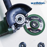 Meule abrasive WELLDON T27 100x4.0x16MM pour meuleuse d'angle, disque abrasif rond