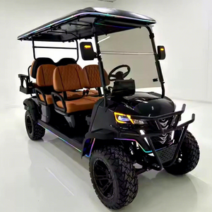 Carrito de Golf Eléctrico de 6 Plazas Silent Comfort, Bajo Ruido, Directo de Fábrica, para Recorridos Ecológicos en Zonas Húmedas - Product Image 1