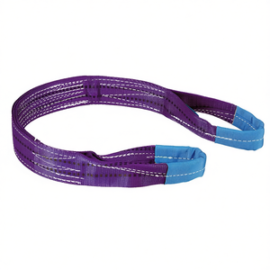 Eslingas Planas Fervi de Poliéster de Color, 2 m de Longitud, Resistentes, para Uso en Logística y Almacenes - Product Image 2