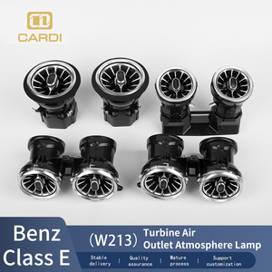 Actualización Interior de Material ABS Cardi para Mercedes-Benz Clase E W213, Sistema de Iluminación de Salida de Aire Acondicionado, APP/Pantalla Original - Product Image 2