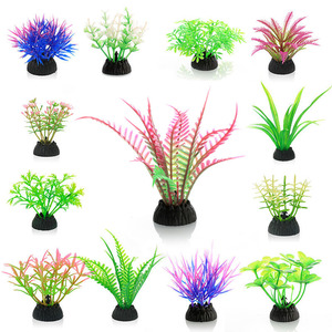批发供应人造植物鱼缸水族箱摆件装饰水族箱装饰配件 - Product Image 1
