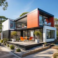 Villas préfabriquées de luxe modernes avec installation rapide et garantie à vie - Solutions de vie hors site confortables et pratiques