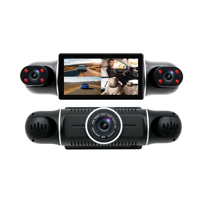 Dual Camera Webcam For Car Dashboard Car DVR Double Cameras Front