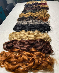 Synthetic Wavy Braiding Hair Extension 22inch 150g <strong>Curly</strong> <strong>Attachments</strong> Hair Braids Spiral Curl Wavy Braids Bundle Hairstyles - Product Image 5