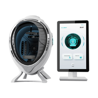 Nouvel Analyseur de Peau Intelligent LED Professionnel pour Miroir avec IA, Détection UV/Humidité et Technologie d'Analyse Topographique Faciale 3D