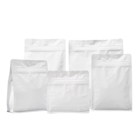Sacs d'emballage alimentaire en plastique recyclables à fond plat, vente en gros, taille personnalisée pour les en-cas