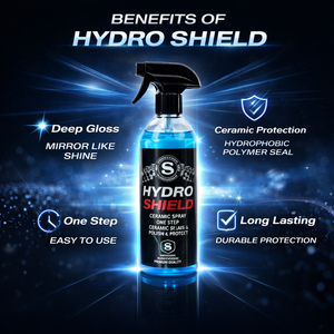 Spray Cerámico Hydro Shield 250ML --Cera para Auto de Aplicación Rápida, Protección Hidrofóbica, Brillo y Pulido en un Solo Paso - Product Image 2