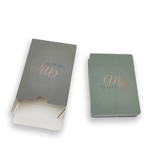 Y Y ไพ่พลาสติก100% กันน้ำพิมพ์ลายออกแบบและโลโก้ได้ตามต้องการ - Product Image 6