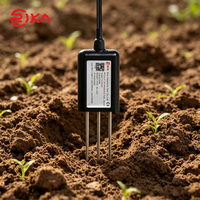Capteur d'humidité et de température du sol RIKA RK520-01, sonde de sol industrielle étanche IP68 en ABS, 0-100% 0-70°C 4-20mA/0-5V/0-2V/RS485