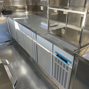 35 Camions <span class=keywords><strong>de</strong></span> restauration mobiles en fibre <span class=keywords><strong>de</strong></span> verre et aluminium, avec miroir magique, pour pizzas, nachos et bonbons, prêts à être expédiés - Product Image 6