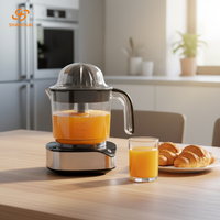 SHANGKAI Citruspers RVS Basis Twee Kegels Sinaasappelpers Machine Hoge Vermogen Sinaasappelpers voor Thuis