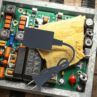 Alimentation électrique de bureau miniature AC DC, directement de l'usine, 0,5A-2A 5V-12V 24W, matériau ABS pour produits électroniques et moniteurs