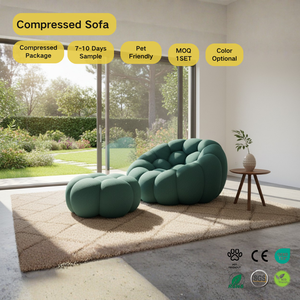 Canapé en tissu compressé à bulles pour salon, meubles de maison, mobilier de luxe <span class=keywords><strong>Roche</strong></span> <span class=keywords><strong>Bobois</strong></span> - Product Image 1