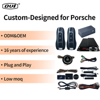 Kit de démarrage à distance OVI 8500 CANBUS avec contrôle PKE, alarme de voiture 12V, plug and play pour Porsche Macan 95B, entrée sans clé, démarrage sans clé