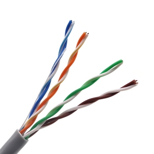 <span class=keywords><strong>สาย</strong></span>เคเบิล Cat5e Utp 4pr 24awg สีเทา หุ้มด้วย Cca Pvc สำหรับสื่อสาร ความยาว 305 เมตร 1000 ฟุต <span class=keywords><strong>สาย</strong></span>แลน - Product Image 3