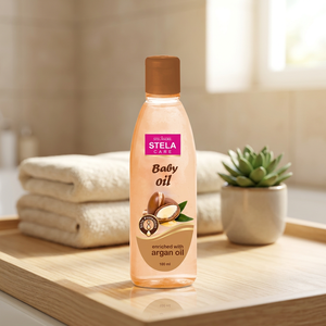 Stela Care Argan <b>Baby</b> <b>Oil</b> Lightweight Daily Body Massage <b>Oil</b> for <b>Babies</b> with Smooth Texture Easy Application and Gentle Everyday - Product Image 5