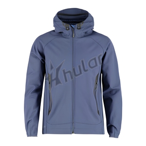 Veste Softshell Coupe-Vent Sportive Slim de Haute Qualité pour Hommes, Logo Personnalisé, Vêtement de Travail Hiver, Imperméable, à Capuche, pour Activités de Plein Air, Non Tissé - Product Image 1