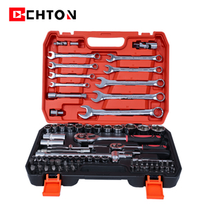 Hot Sale 82 Pcs Precisão Universal Ratchet Chave Soquete Conjuntos de Ferramentas