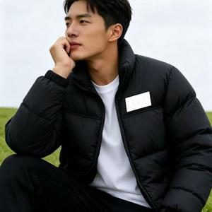 Chaqueta para <span class=keywords><strong>hombre</strong></span> de <span class=keywords><strong>North</strong></span> City Wholesale, deportiva, cálida, con capucha desmontable, fina, tipo parka, de superficie lisa. - Product Image 3